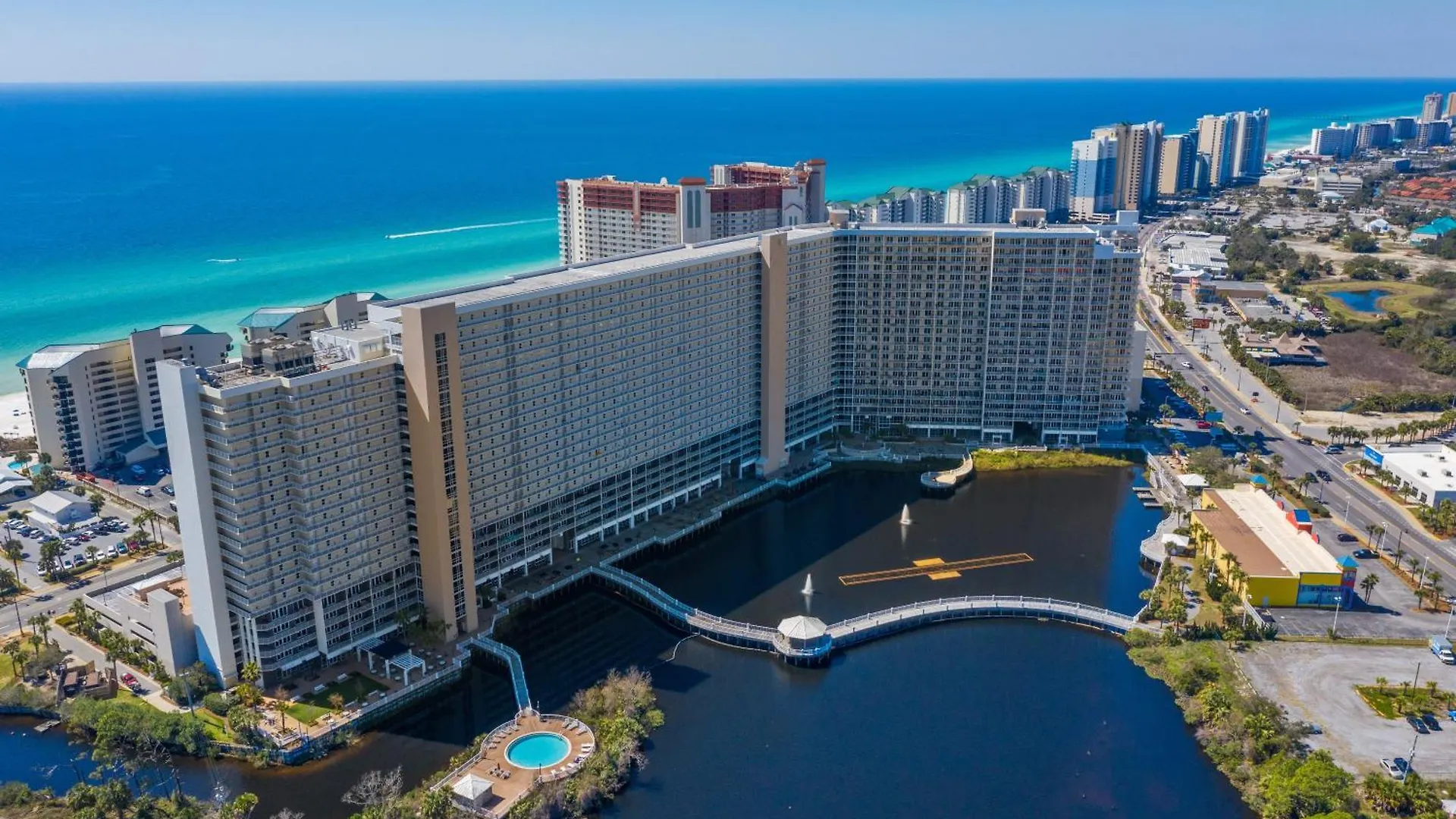 Laketown Wharf #624 Beautiful Gulf View By Nautical Properties Panama City Beach USA